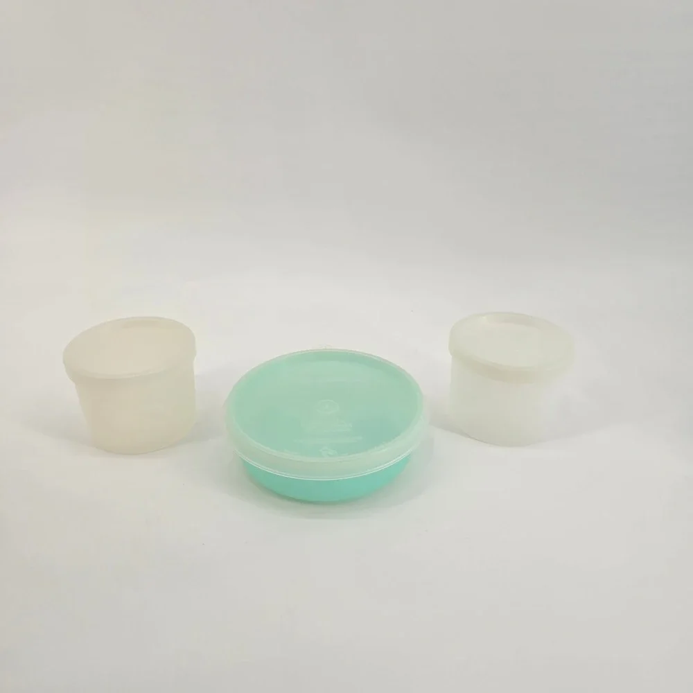 Tupperware Food Storage Set Kitchen Pastel Stackable Multicolor 8pc Set